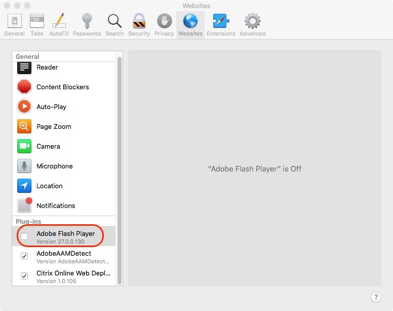 adobe flash player 26.0.0.137 for mac